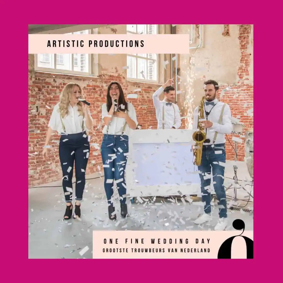 ๐๐ข๐ฃ ๐ณ๐ข๐ฃ๐ง ๐๐ซ ๐๐ข๐ฃ! ๐ #ofwd
Zaterdag en zondag staan we op de grootste, leukste en tevens mooiste trouwbeurs van Nederland.
Dan staat Artistic Productions op de trouwbeurs van One Fine Wedding Day!
๐๐ข๐๐ง ๐ฐ๐ ๐ฃ๐ ๐๐๐ง?
๐ง๐ท๐ค๐ช
#onefineweddingday #OFWD #artisticproductions #trouwbeurs #werkspoorkathedraal